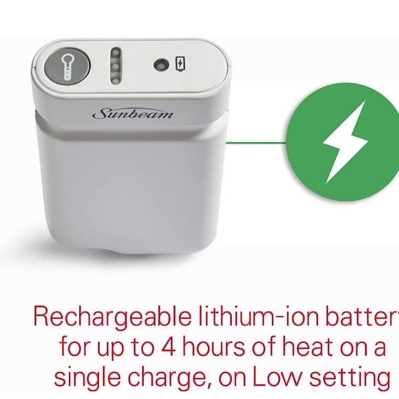 Sunbeam GoHeat Cordless Heating Pad - Picture 4 of 8